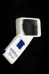 3.5x Illuminated Yellow LED Hand-Held Magnifier (Left Handed Lens)