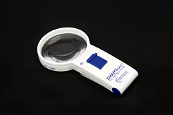 4x Illuminated Cool LED Hand-Held Magnifier