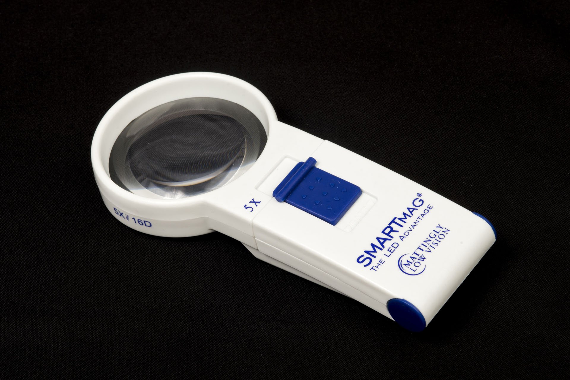 5x Illuminated Warm LED Hand-Held Magnifier