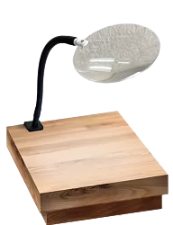 Single Arm Clamp Magnifier (10")