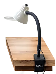 Single Arm Magnifying Clamp Lamp (18")