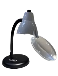 Single Arm Magnifying Desk Lamp (14")