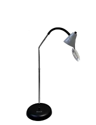 Single Arm Magnifying Floor Lamp (10")