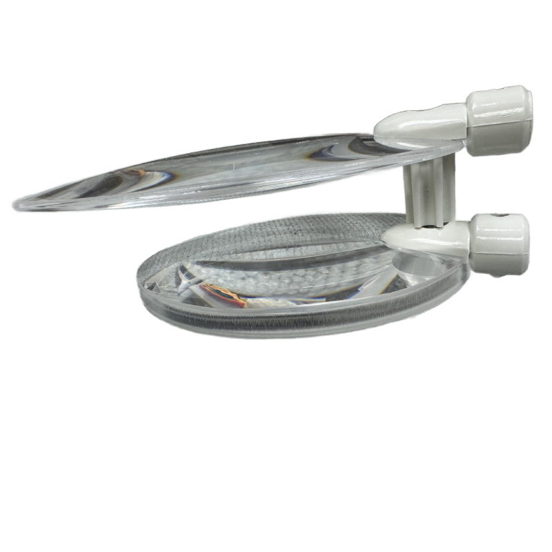 2.5X (5.66D) - 5" (3D) Standard Fixed Lens + 4" (3D) Variable Lens   