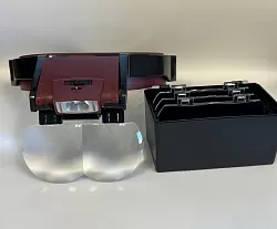 LED Headband Magnifier w/ 1.7x, 2.0x, 2.5x, 4.5x Binocular Lens