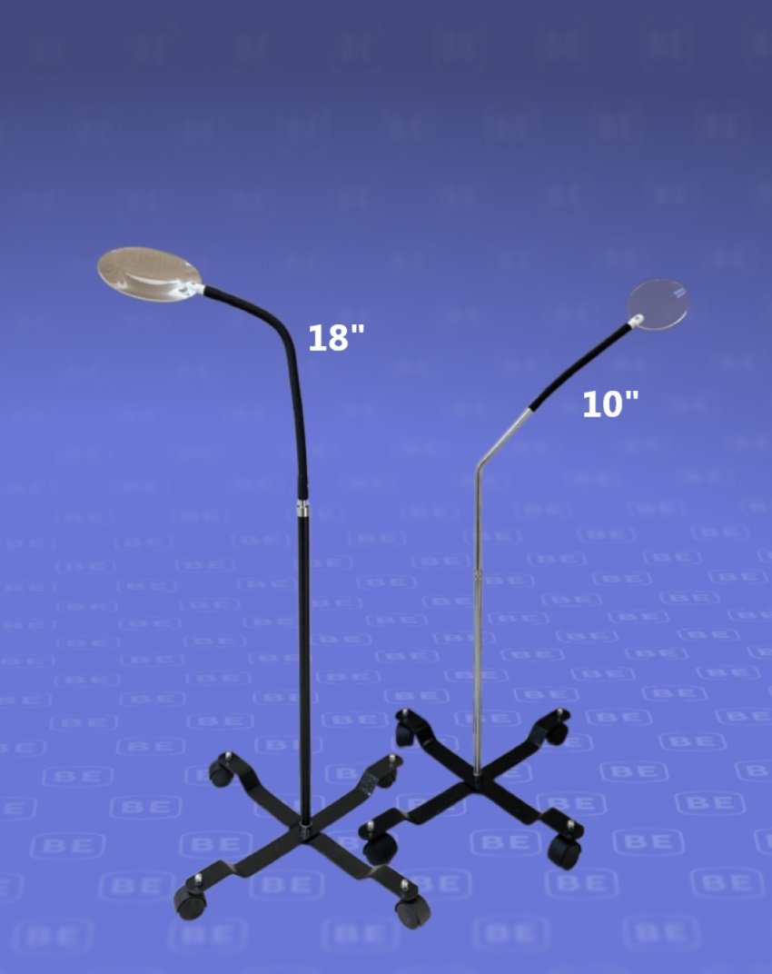 Single Arm Portable Floor Magnifier (10")