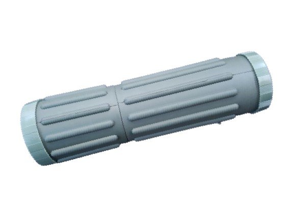 Walters 10X30 Rubber Covered Monocular Telescope with Case and Neck Strap