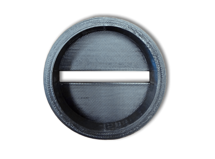 Magnabrite Dome Reading Line Guide Base 64mm - Black