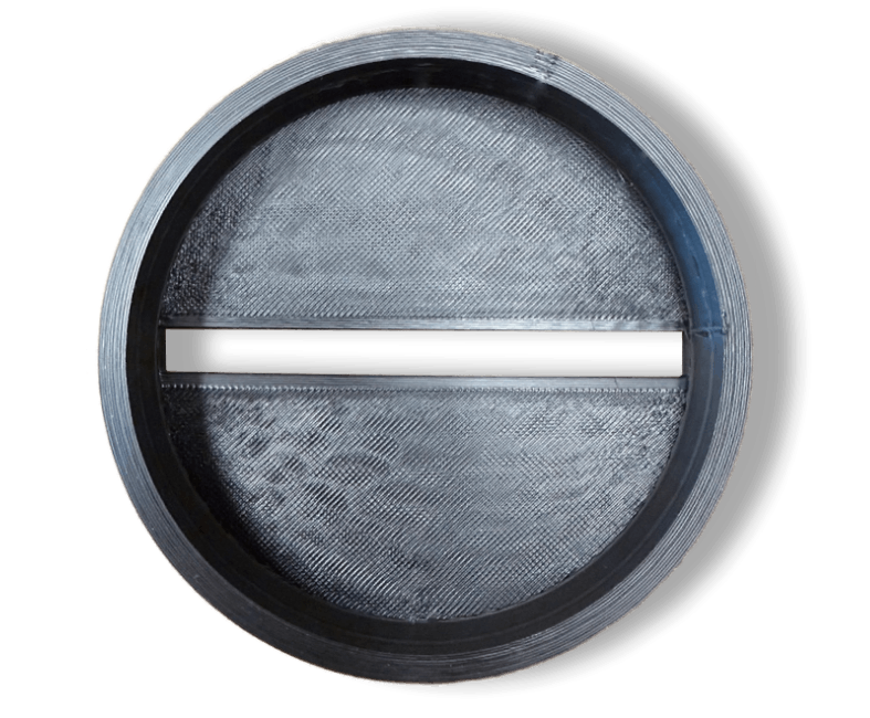 Magnabrite Dome Reading Line Guide Base 89mm - Black