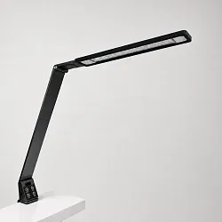 Bright Reach Clamp Lamp in Black